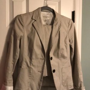 Banana Republic skirt suit set